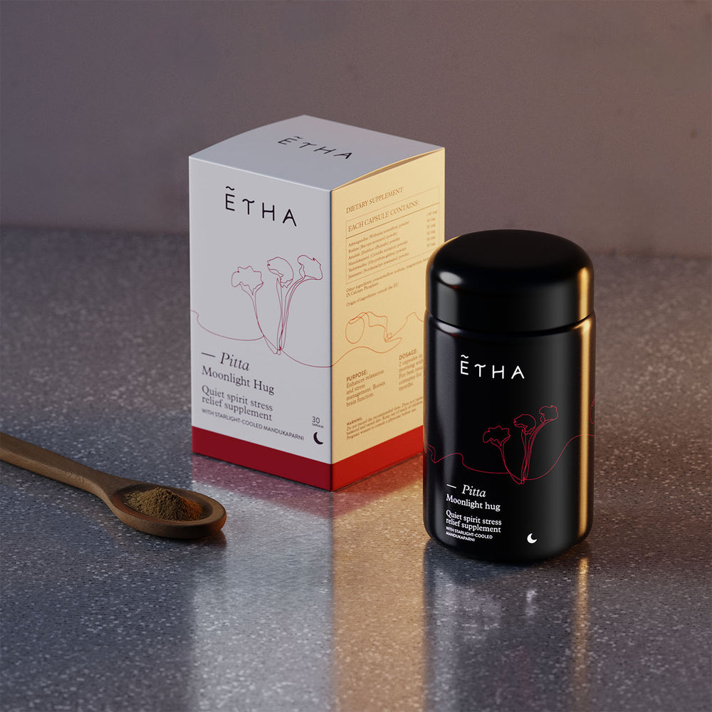 ETHA Pitta Stress Relief Supplement, Quiet Spirit blend